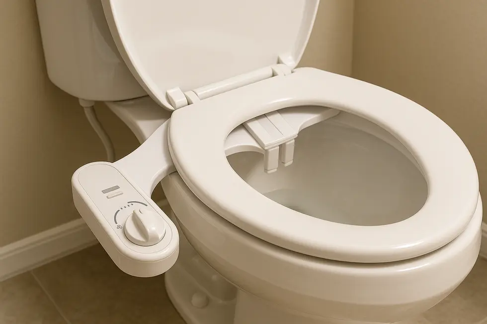 Several bidet attachments offering diverse features to fit different toilets easily.