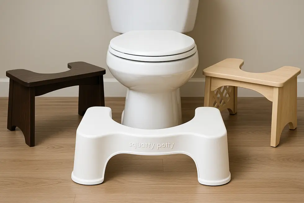 Comparison of Squatty Potty and alternative market options.