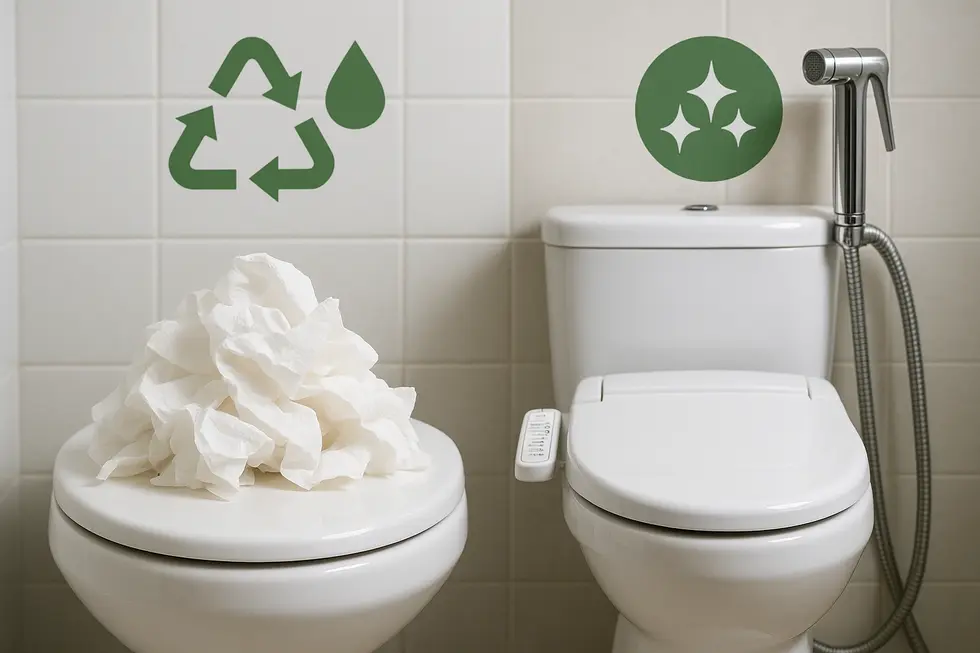 Technological differences between bidet sprayers and bidet seats.