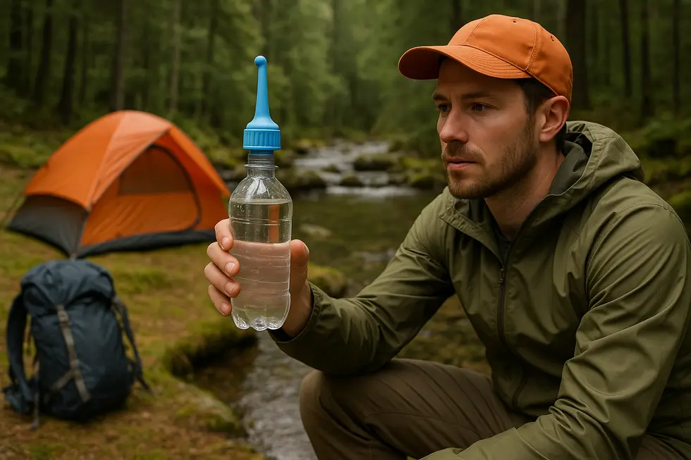 The Igneous Bottle Cap Bidet is perfect for ultralight backpackers seeking hygiene with minimal weight.