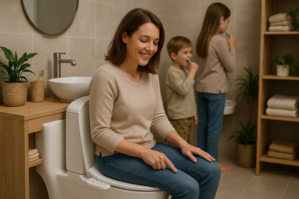 Advanced technology in water-saving bidets offers customizable settings for optimized hygiene and comfort.