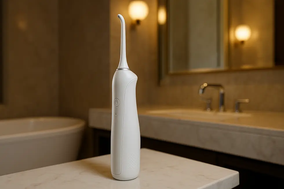 A modern portable bidet illustrating the latest technological advancements.