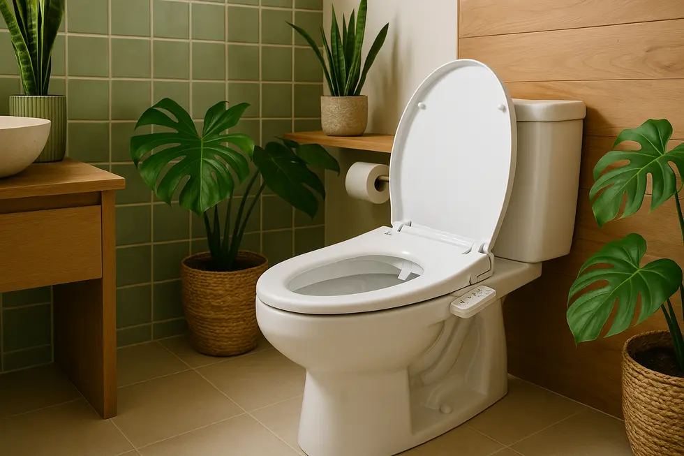The forefront of bidet technology: precision engineering meets sophisticated bathroom design.