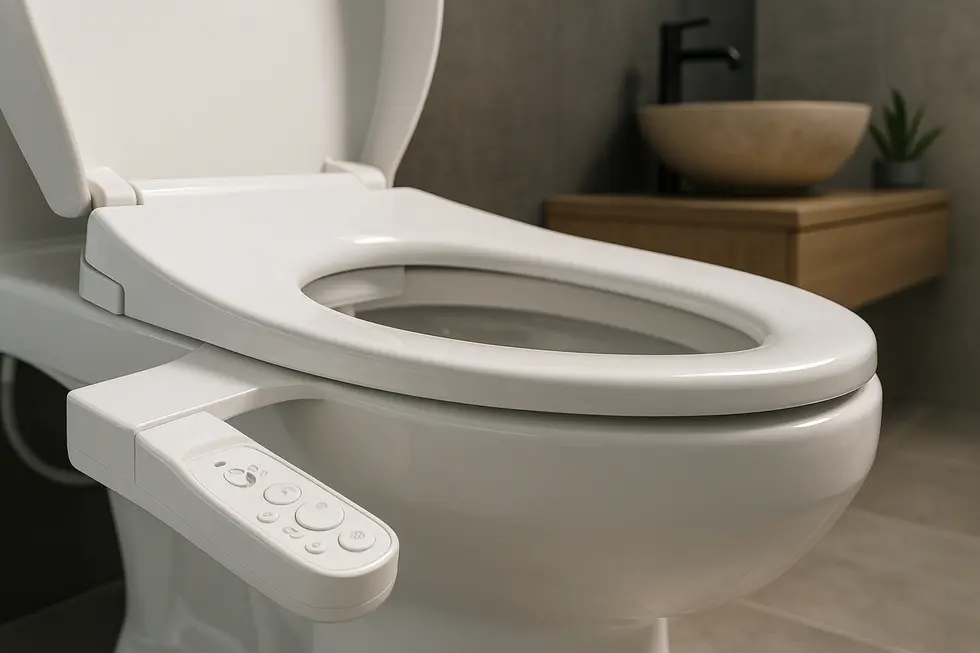 The forefront of bidet technology: precision engineering meets sophisticated bathroom design.